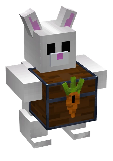Rabbit Crate, Minecraft model