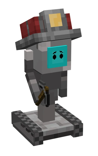 Miner Bot, Minecraft model