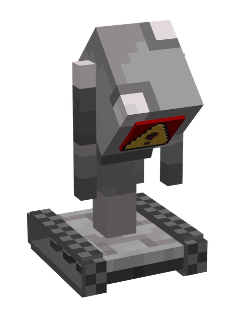 Robot, Powered Down, Minecraft model