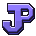 JackpotMC monogram, indigo