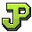 JackpotMC monogram, lime