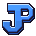 JackpotMC monogram, sapphire