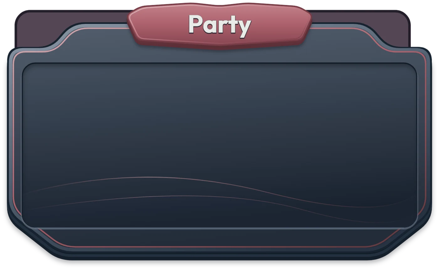 Party menu, Build a Biome GUI